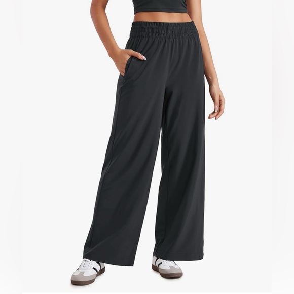 CRZ YOGA Lightweight Drapey Wide Leg Pants - Picture 1 of 3